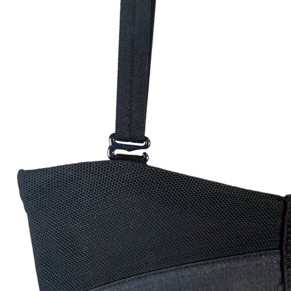 Victoria’s Secret Very Sexy Black Mesh Overlay Push-Up Bra 32D E70 - Picture 7 of 12